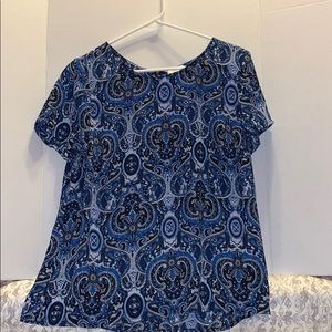Beautiful blue Talbots top!
